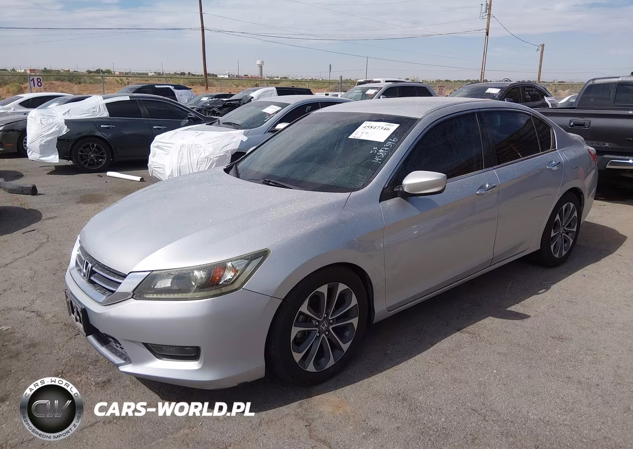 2015 Honda Accord Sport VIN:1HGCR2F55FA139398 - 2