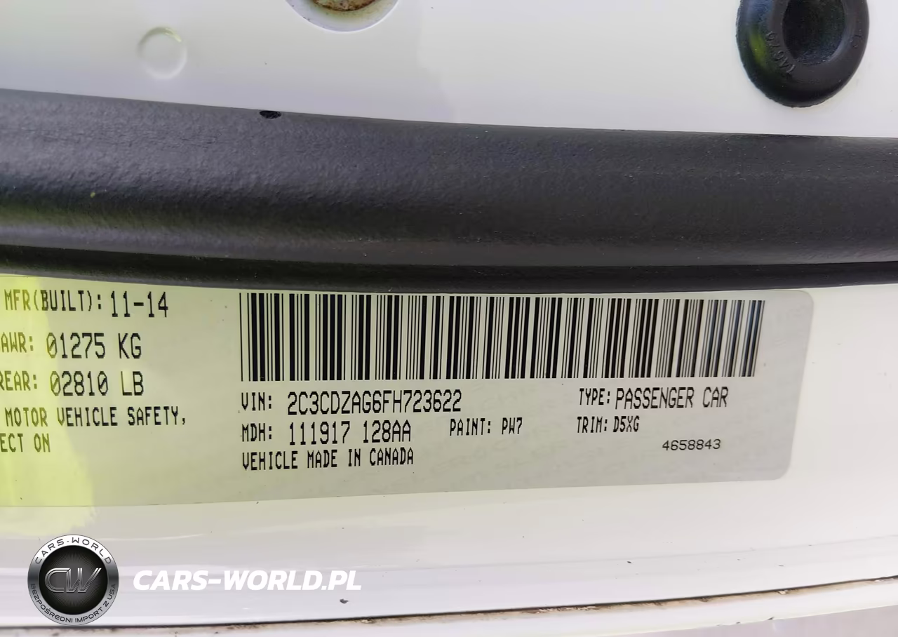 2015 Dodge Challenger Sxt VIN:2C3CDZAG6FH723622 - 9
