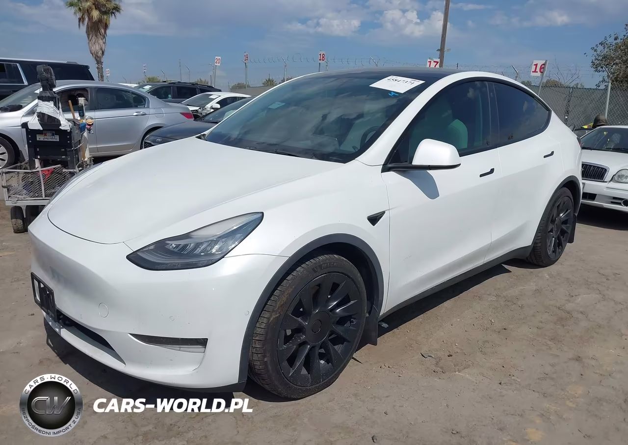 2021 Tesla Model Y Long Range Dual Motor All-Wheel Drive VIN:5YJYGDEE9MF212364 - 2