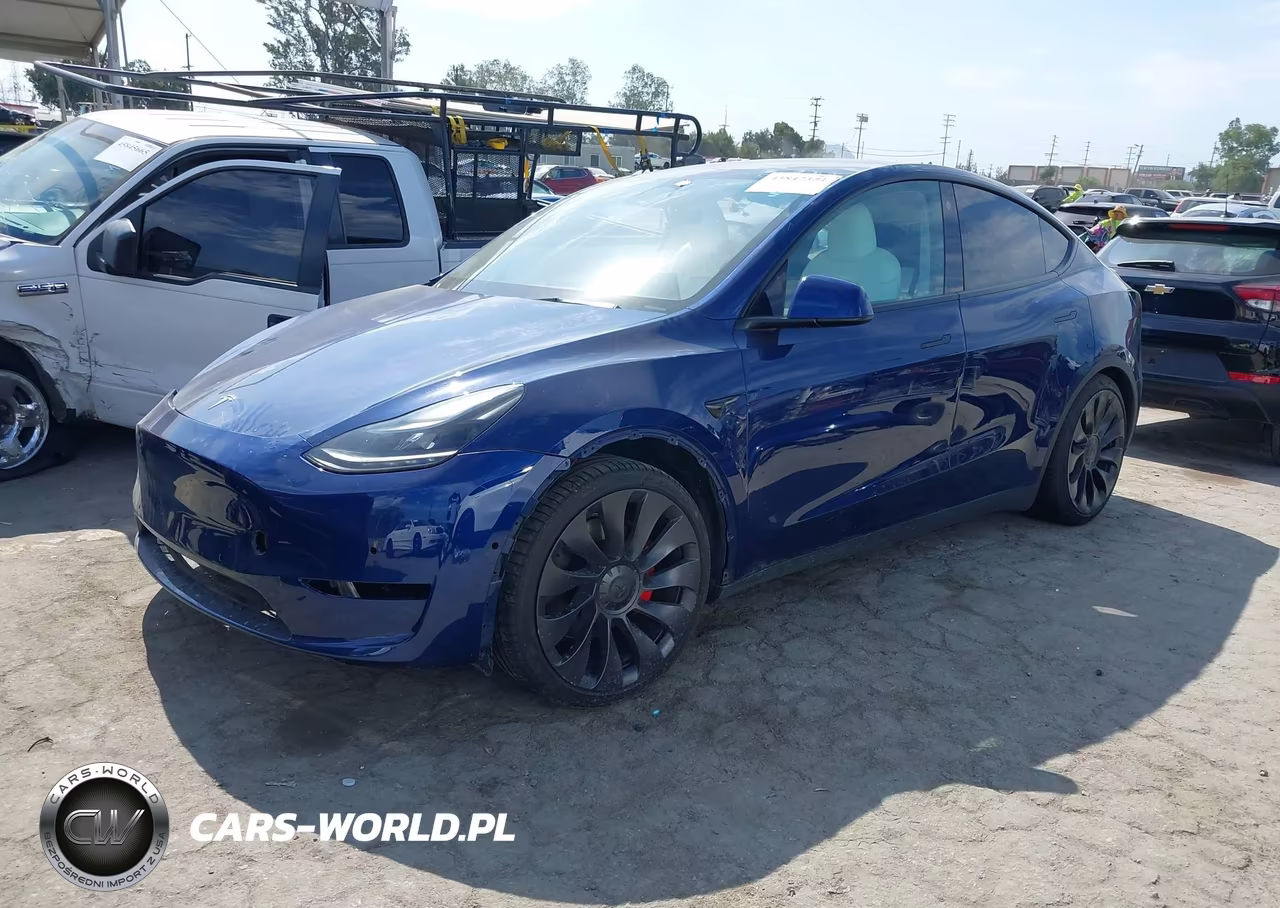 2022 Tesla Model Y Performance Dual Motor All-Wheel Drive VIN:7SAYGDEF2NF491542 - 2