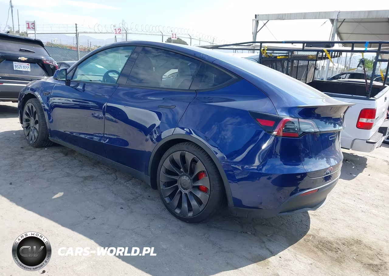 2022 Tesla Model Y Performance Dual Motor All-Wheel Drive VIN:7SAYGDEF2NF491542 - 3