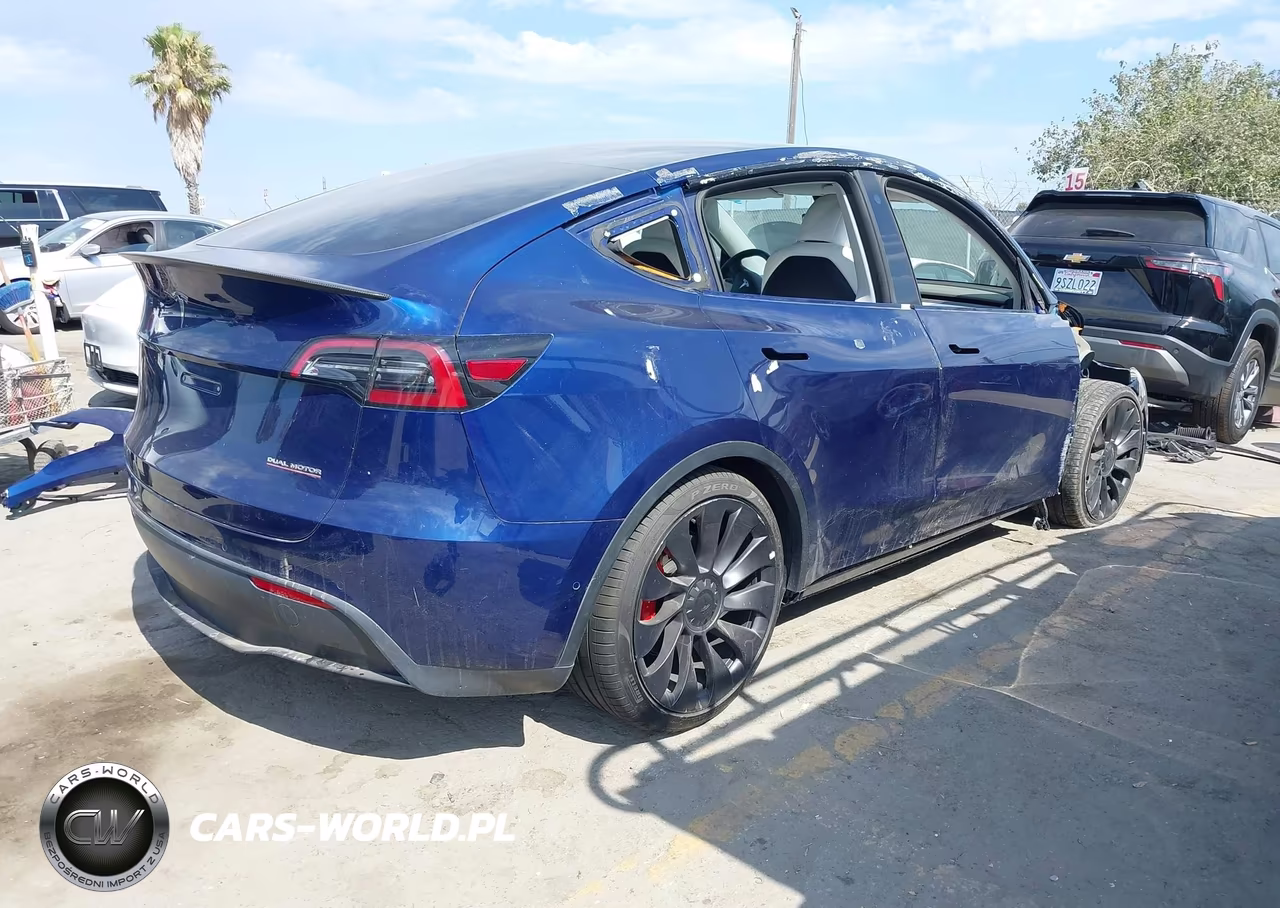 2022 Tesla Model Y Performance Dual Motor All-Wheel Drive VIN:7SAYGDEF2NF491542 - 4
