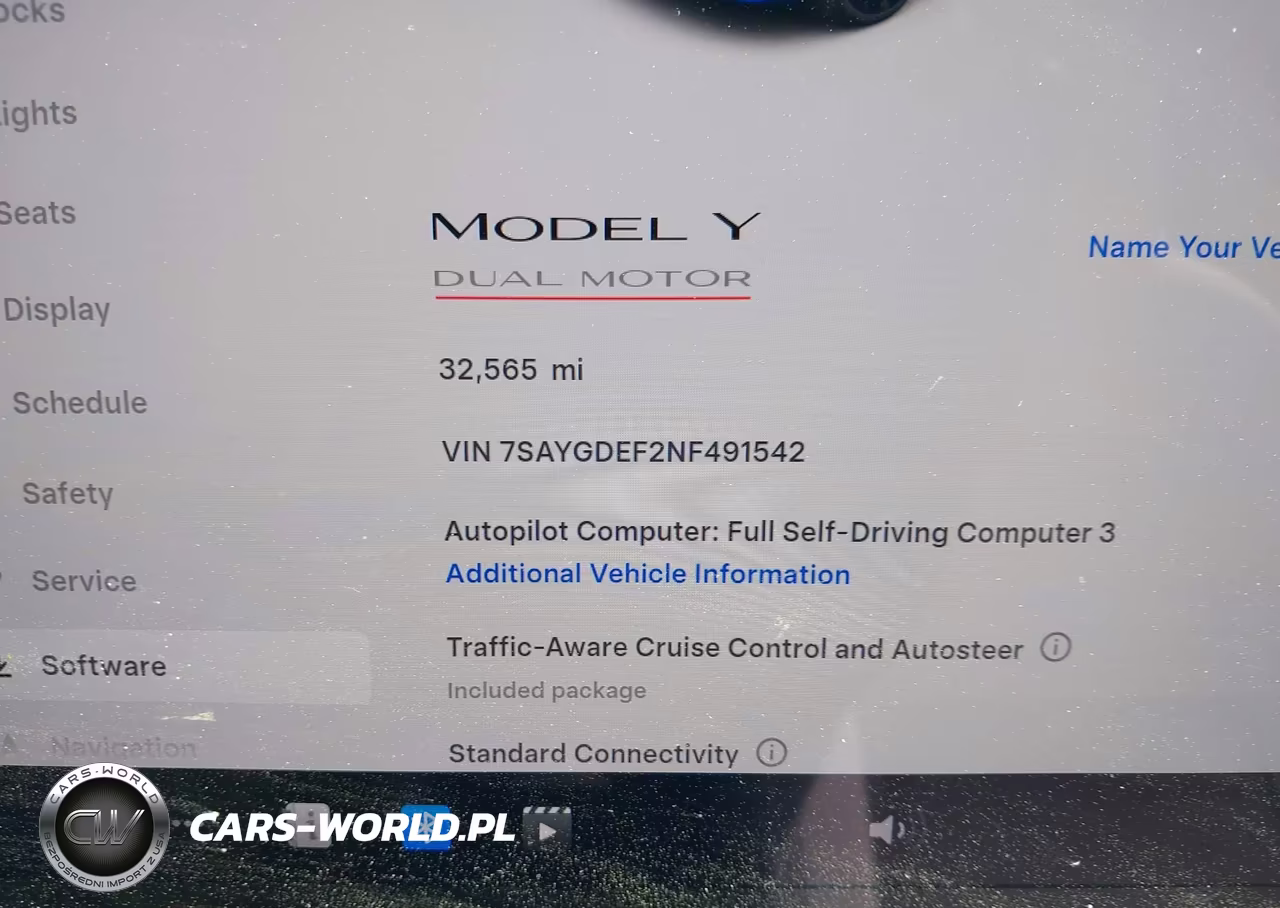 2022 Tesla Model Y Performance Dual Motor All-Wheel Drive VIN:7SAYGDEF2NF491542 - 7