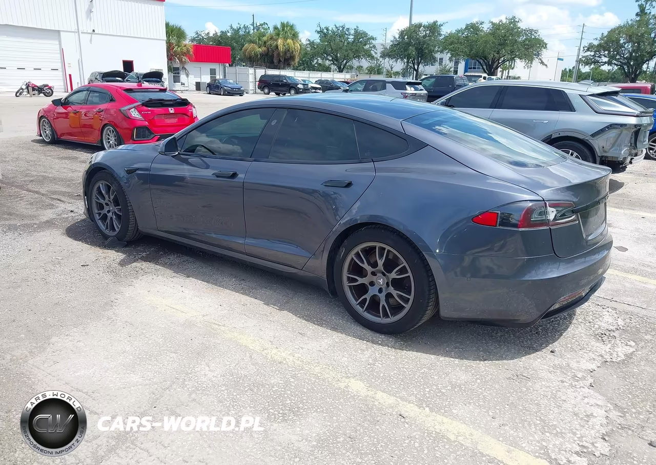 2021 Tesla Model S Long Range Dual Motor All-Wheel Drive VIN:5YJSA1E58MF430186 - 3