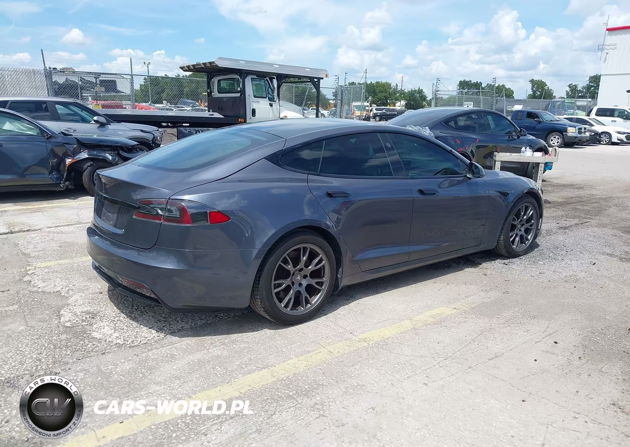 2021 Tesla Model S Long Range Dual Motor All-Wheel Drive VIN:5YJSA1E58MF430186 - 4