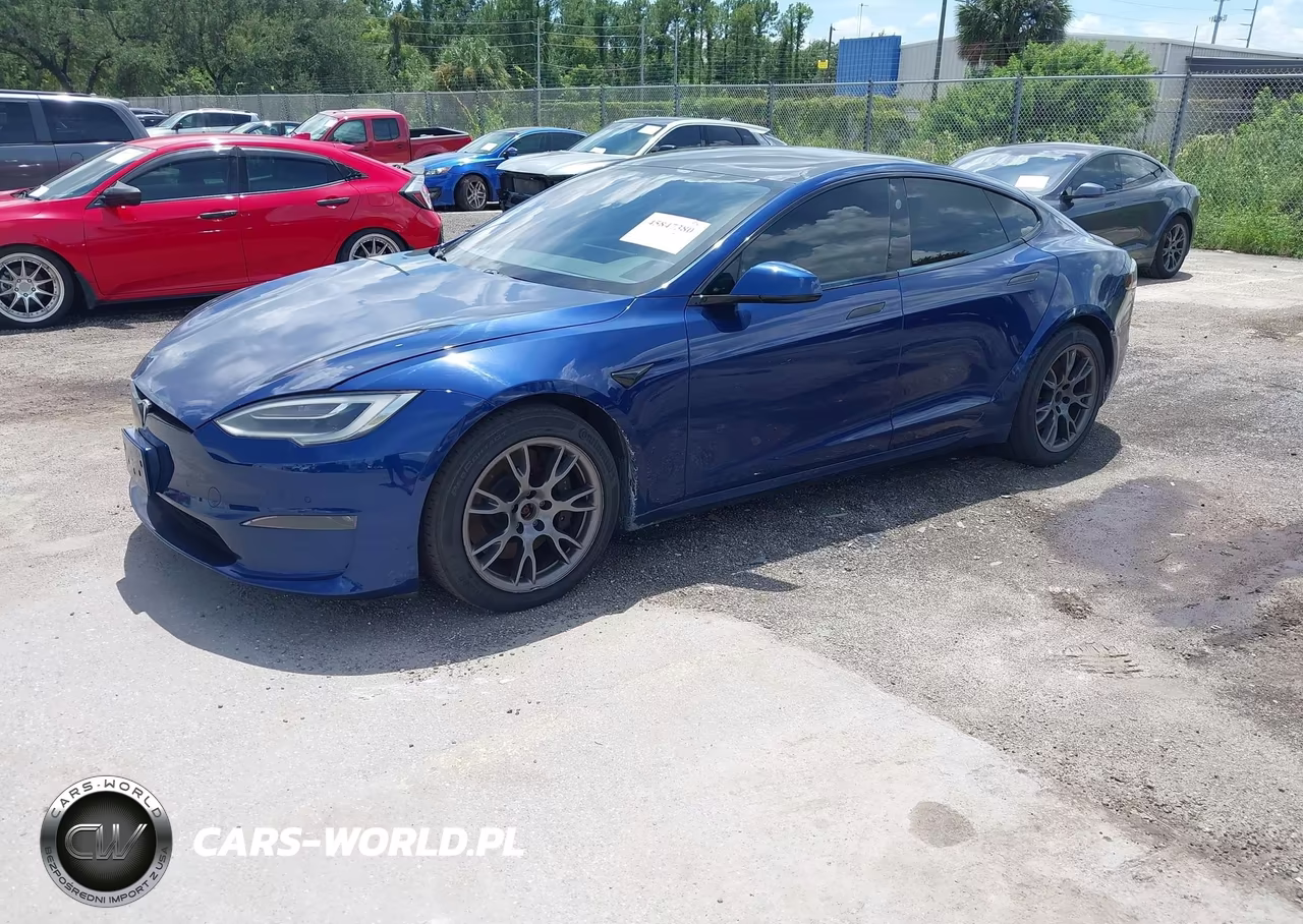 2021 Tesla Model S Long Range Dual Motor All-Wheel Drive VIN:5YJSA1E52MF428398 - 2