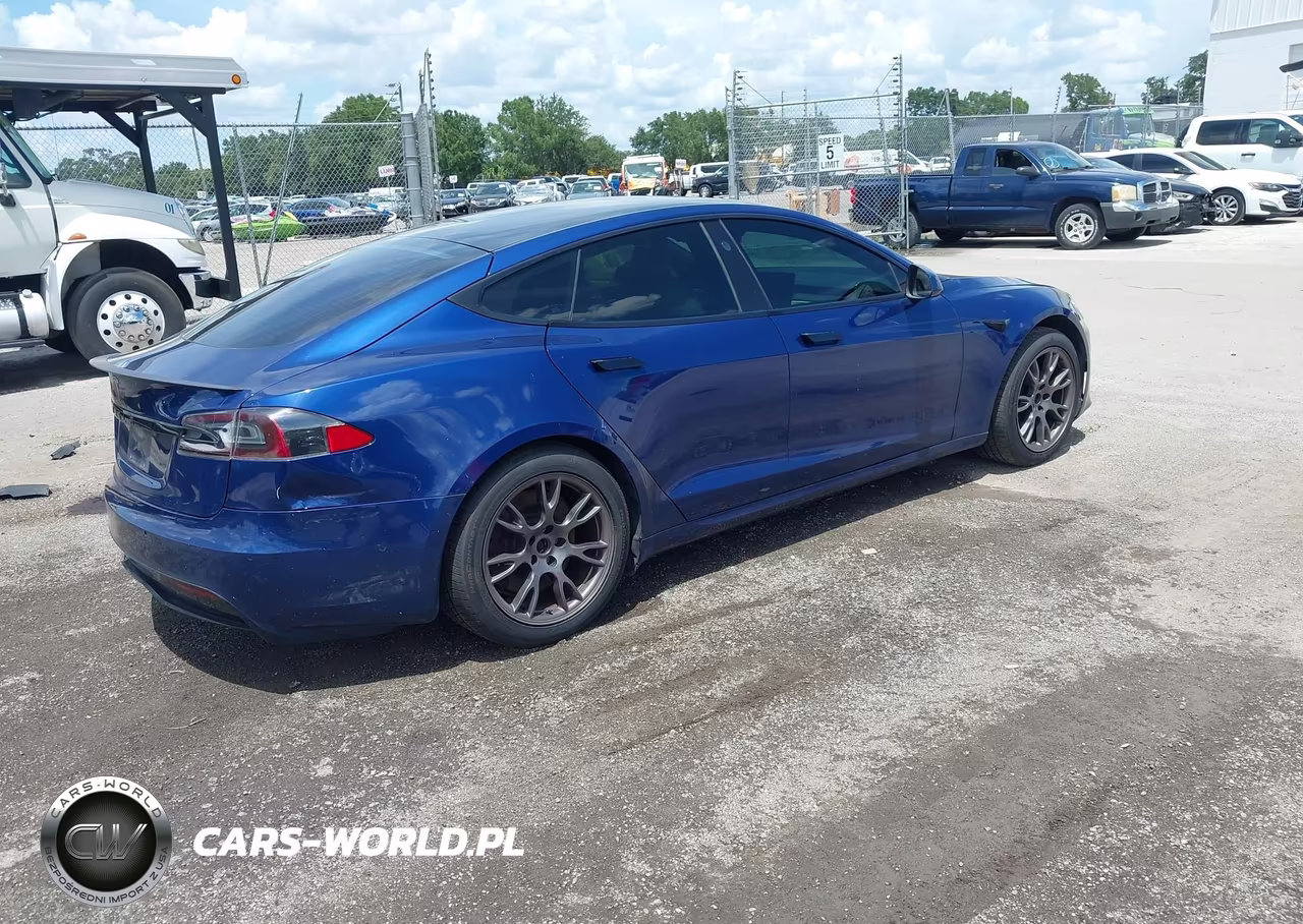 2021 Tesla Model S Long Range Dual Motor All-Wheel Drive VIN:5YJSA1E52MF428398 - 4
