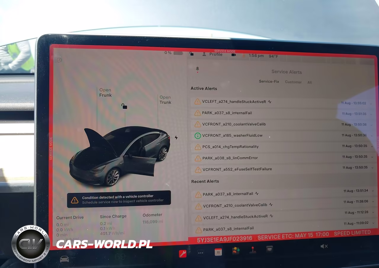 2018 Tesla Model 3 VIN:5YJ3E1EA9JF023916 - 7