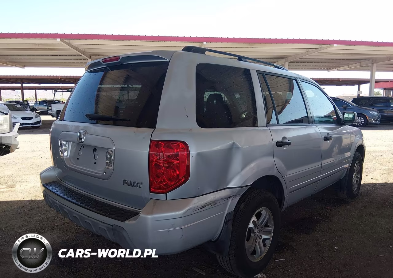 2004 Honda Pilot Ex-L VIN:2HKYF18534H597855 - 4