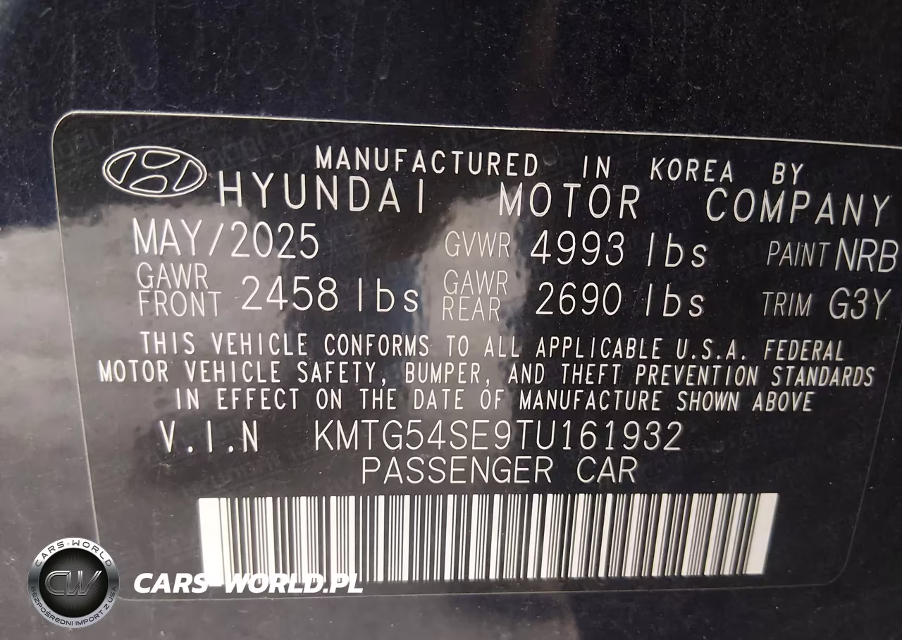 2026 Genesis G70 3.3T Awd Sport Prestige VIN:KMTG54SE9TU161932 - 9