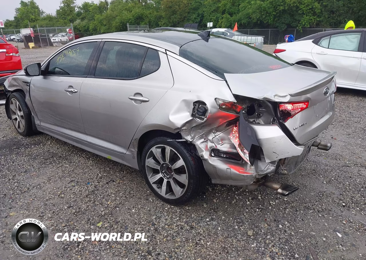 2012 Kia Optima Sx VIN:5XXGR4A62CG066969 - 3
