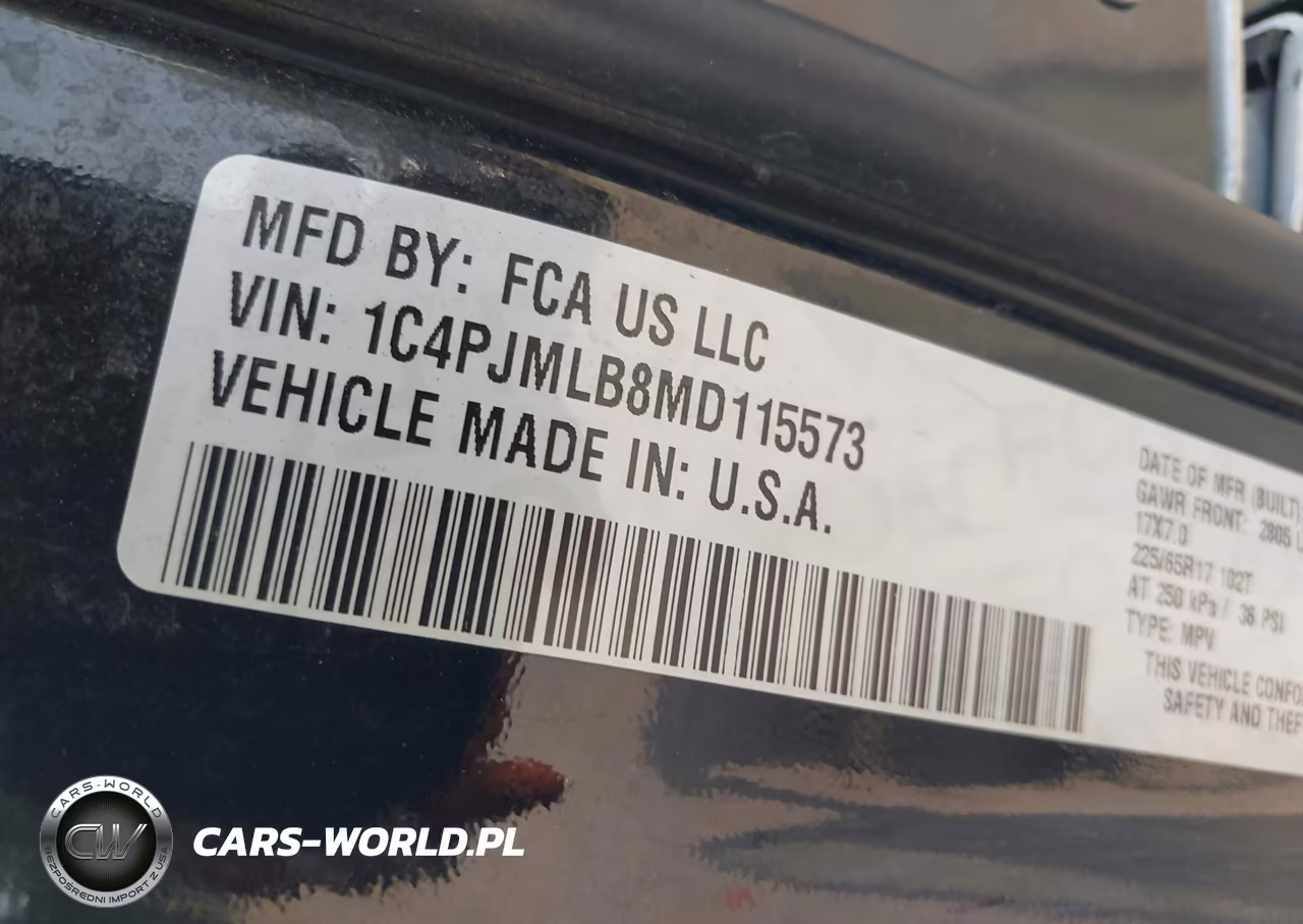 2021 Jeep Cherokee Latitude Plus 4X4 VIN:1C4PJMLB8MD115573 - 9