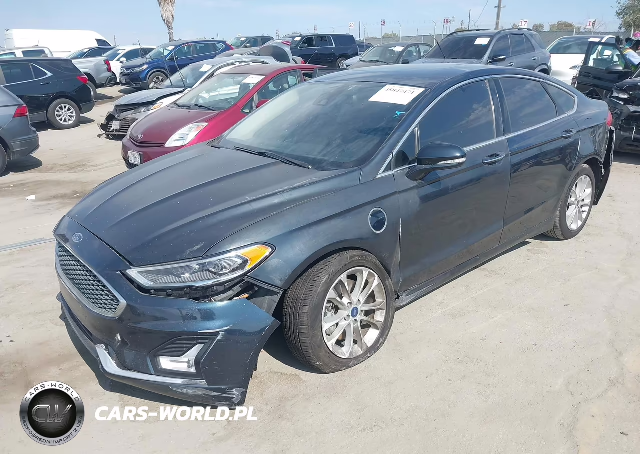 2020 Ford Fusion Plug-In Hybrid Titanium VIN:3FA6P0SU9LR156649 - 2