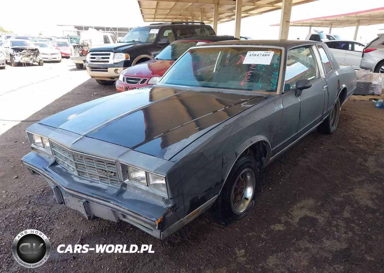 1983 Chevrolet Monte Carlo VIN:1G1AZ37H0DR292136 - 2
