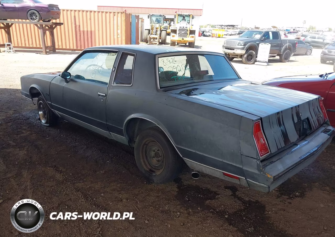 1983 Chevrolet Monte Carlo VIN:1G1AZ37H0DR292136 - 3