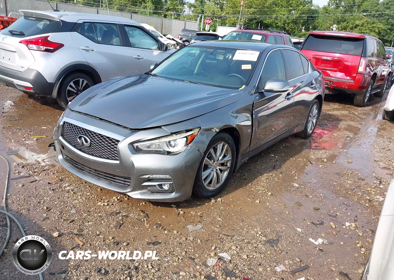 2015 Infiniti Q50 VIN:JN1BV7AR6FM415716 - 2