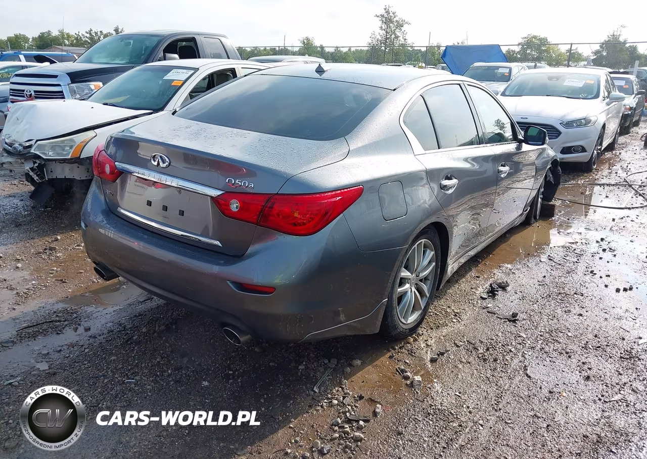 2015 Infiniti Q50 VIN:JN1BV7AR6FM415716 - 4