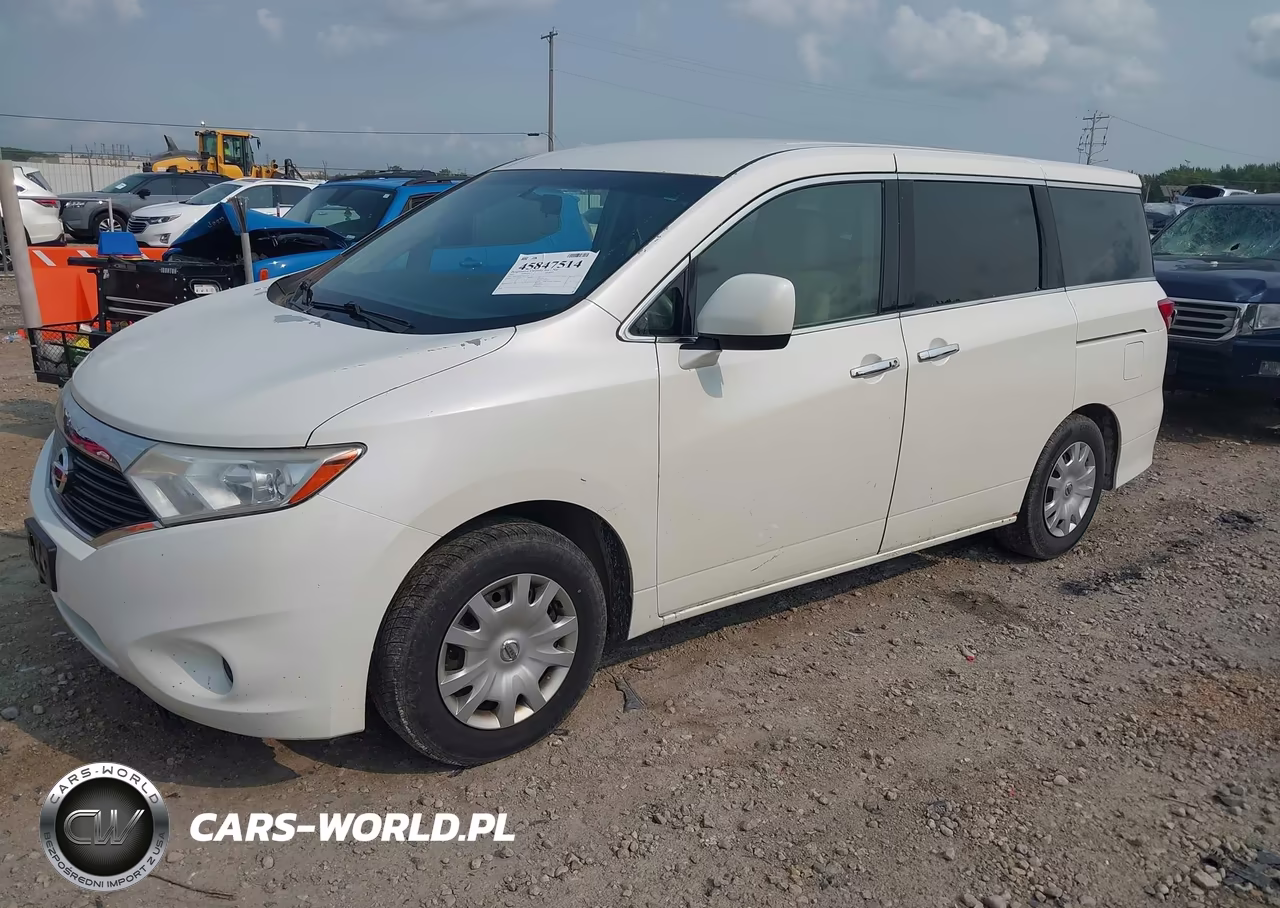 2012 Nissan Quest S VIN:JN8AE2KP7C9031732 - 2