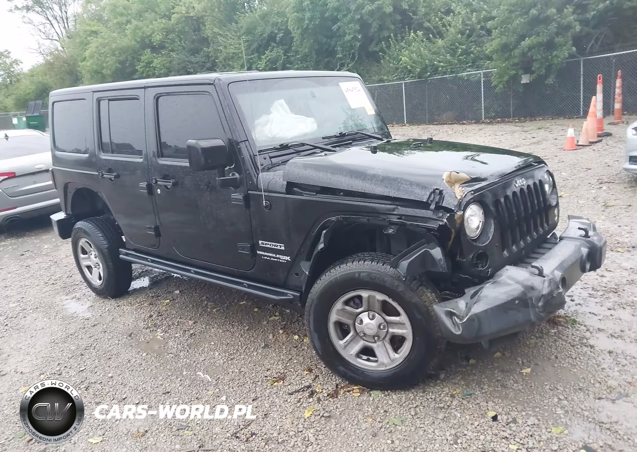 2018 Jeep Wrangler Jk Unlimited Sport 4X4
