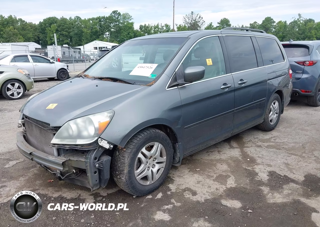 2007 Honda Odyssey Ex-L VIN:5FNRL38617B453354 - 2