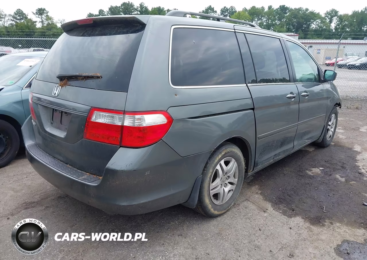 2007 Honda Odyssey Ex-L VIN:5FNRL38617B453354 - 4