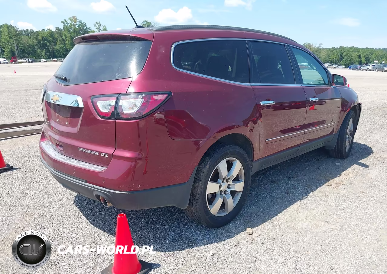 2015 Chevrolet Traverse Ltz VIN:1GNKRJKD8FJ231615 - 4