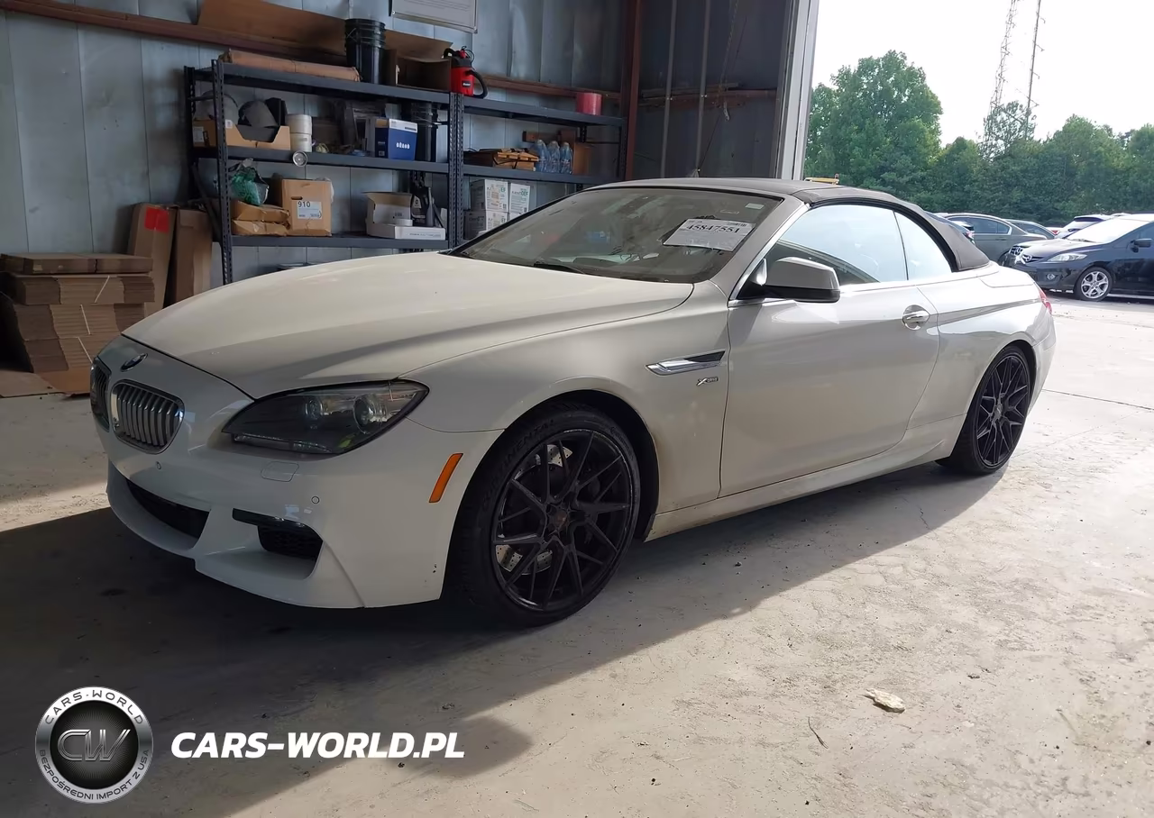 2012 BMW 650I xDrive VIN:WBALZ5C5XCDX64505 - 2