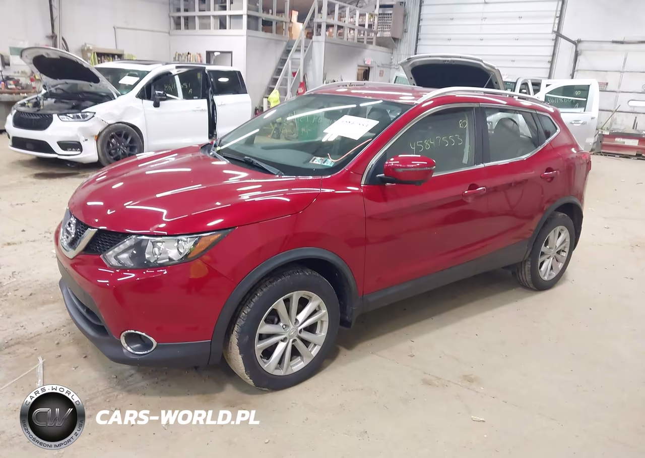 2017 Nissan Rogue Sport Sv VIN:JN1BJ1CR7HW142122 - 2