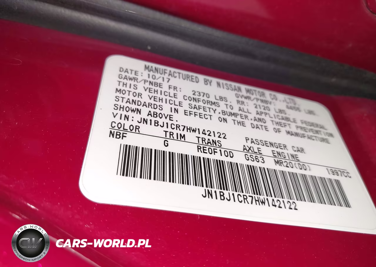 2017 Nissan Rogue Sport Sv VIN:JN1BJ1CR7HW142122 - 9