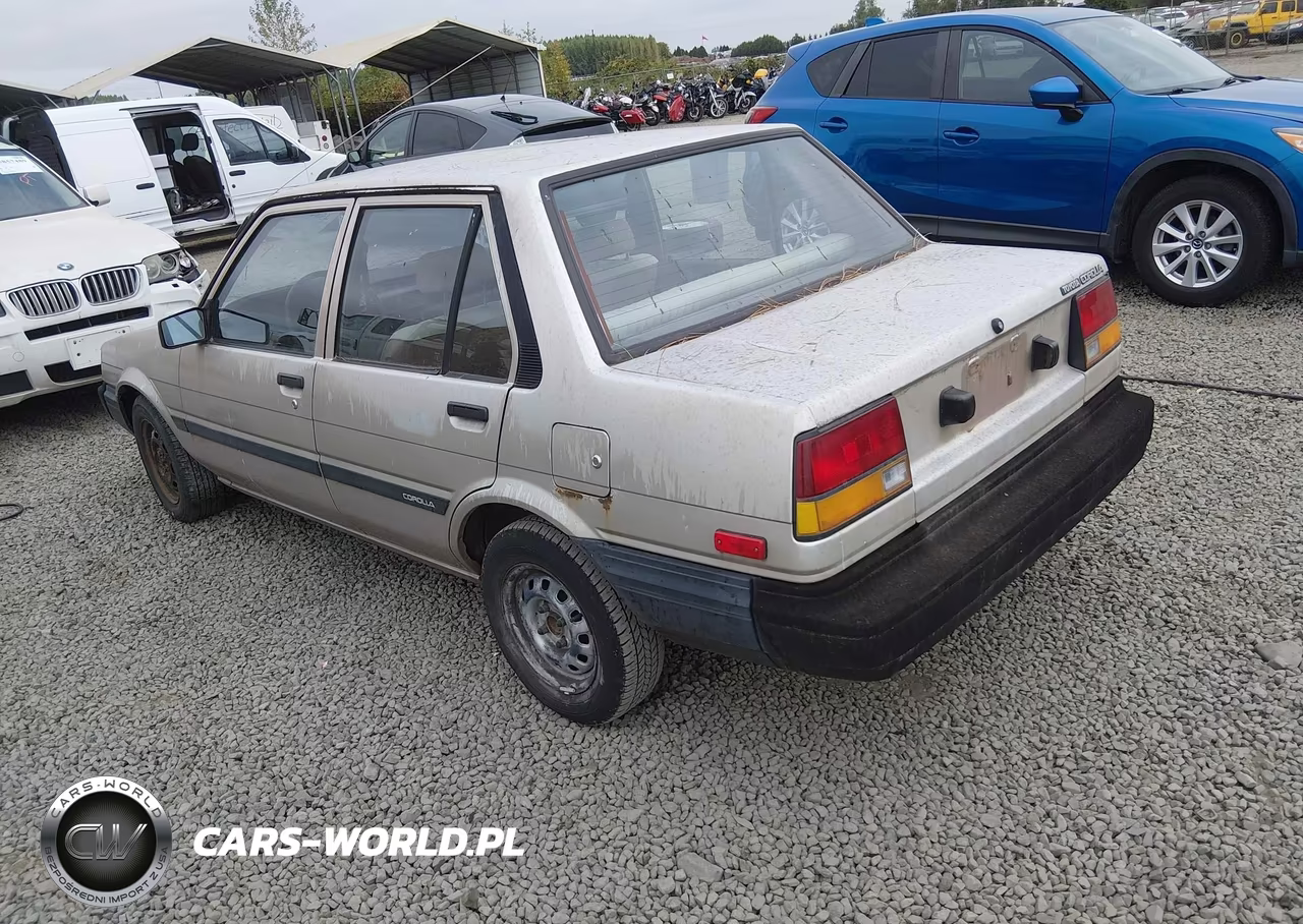 1984 Toyota Corolla Dlx VIN:JT2AE82E1E3121793 - 3
