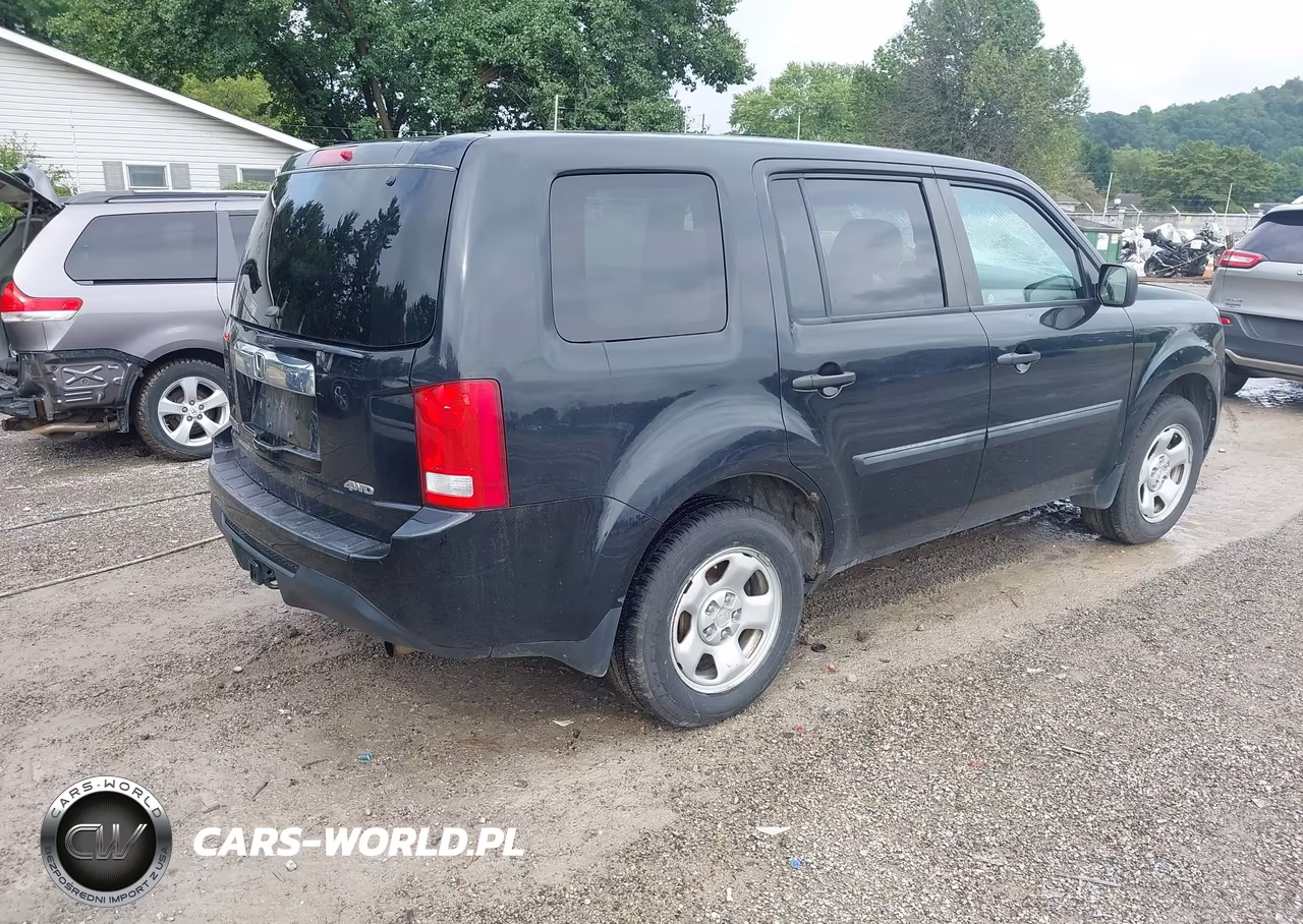 2015 Honda Pilot Lx VIN:5FNYF4H22FB062265 - 4