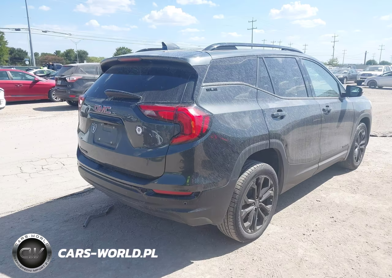 2020 GMC Terrain Fwd Sle VIN:3GKALMEV4LL247279 - 4