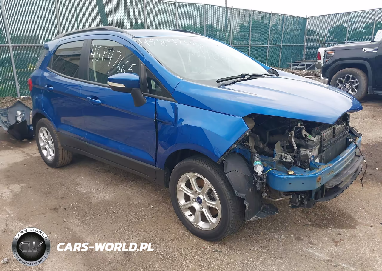 2019 Ford Ecosport Se VIN:MAJ3S2GE3KC295087 - 1
