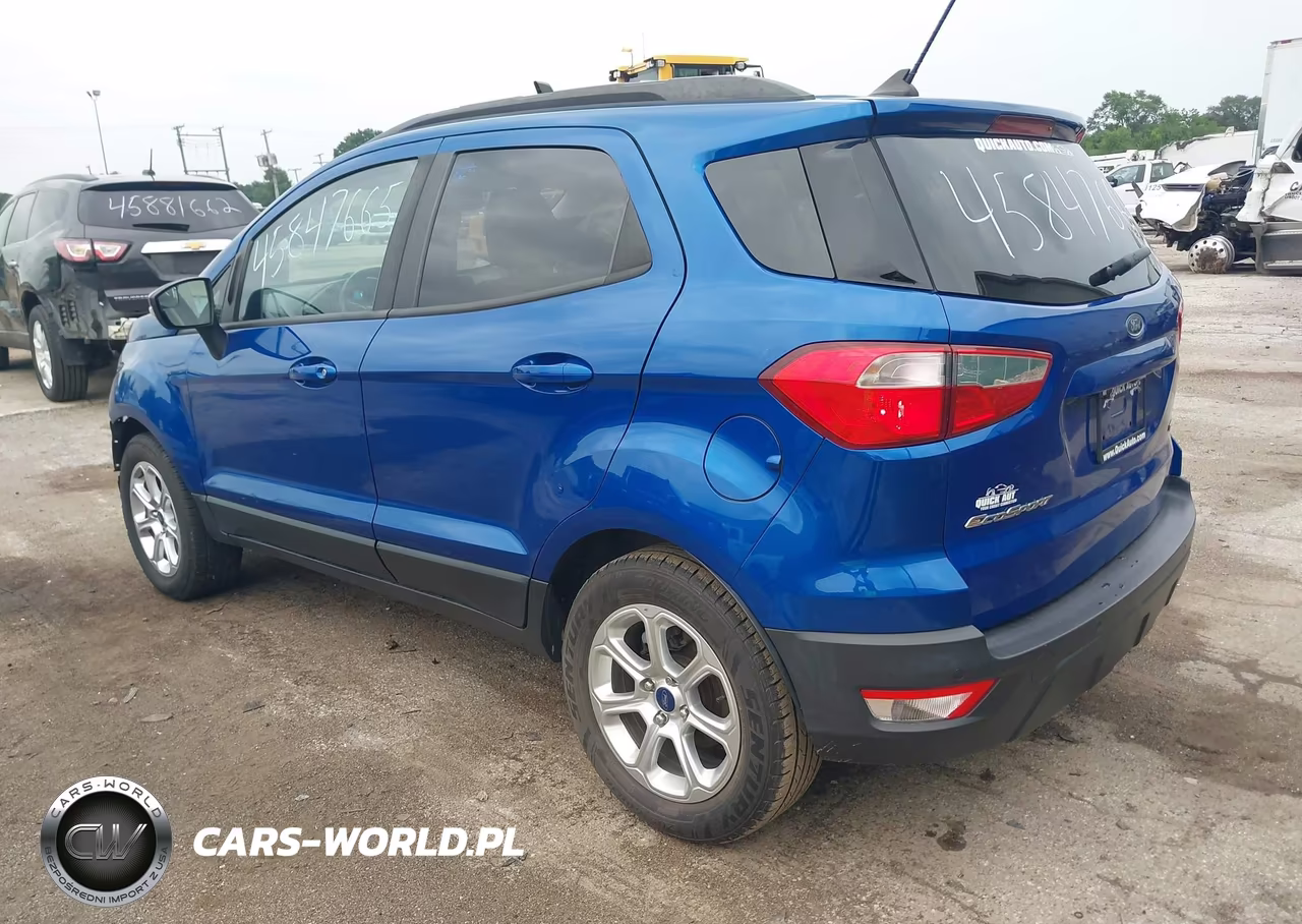 2019 Ford Ecosport Se VIN:MAJ3S2GE3KC295087 - 3
