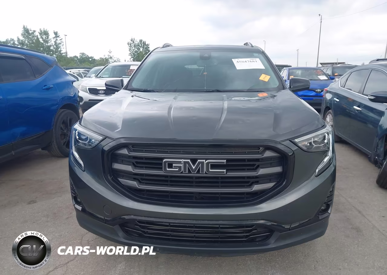 2020 GMC Terrain Fwd Slt VIN:3GKALPEV6LL117585 - 12