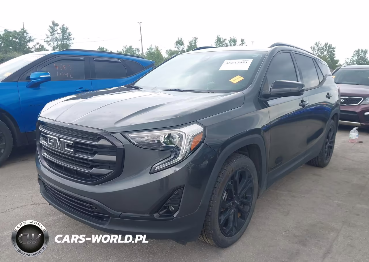 2020 GMC Terrain Fwd Slt VIN:3GKALPEV6LL117585 - 2