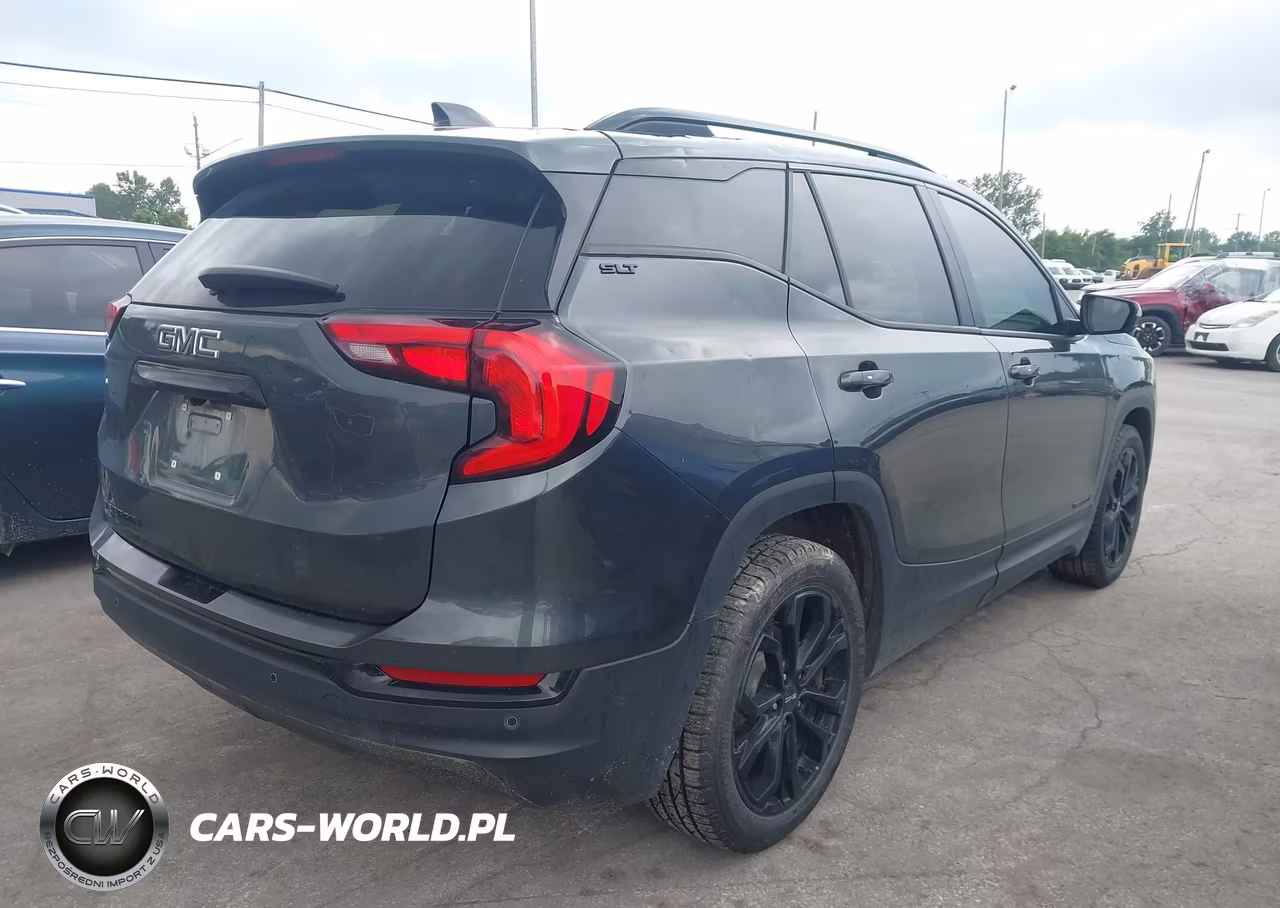 2020 GMC Terrain Fwd Slt VIN:3GKALPEV6LL117585 - 4
