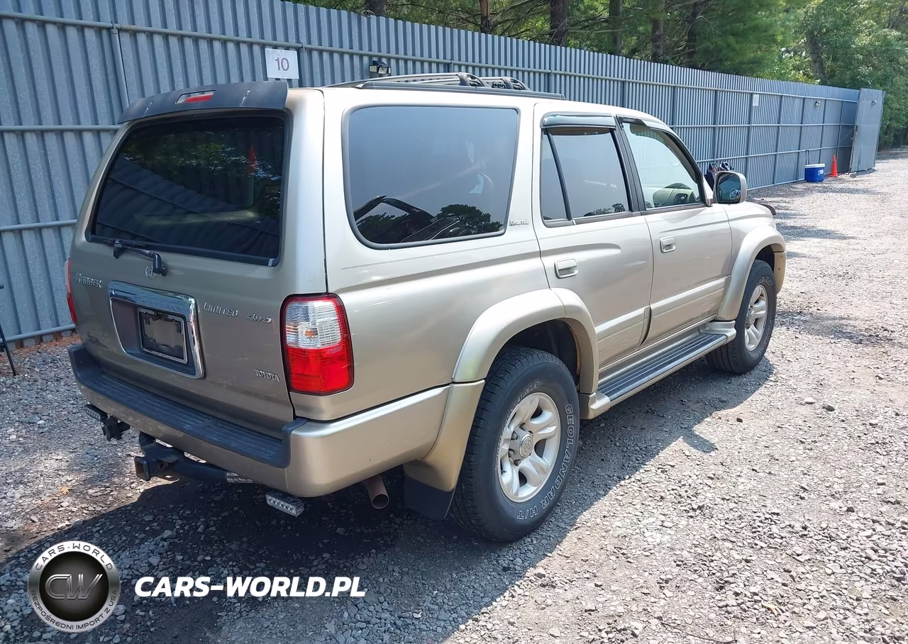 2002 Toyota 4Runner Limited V6 VIN:JT3HN87R620390164 - 4