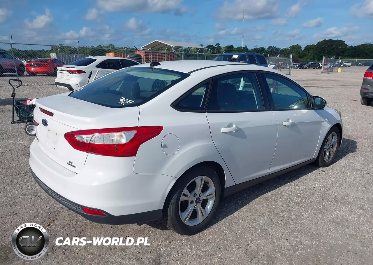 2014 Ford Focus Se VIN:1FADP3F24EL251994 - 4