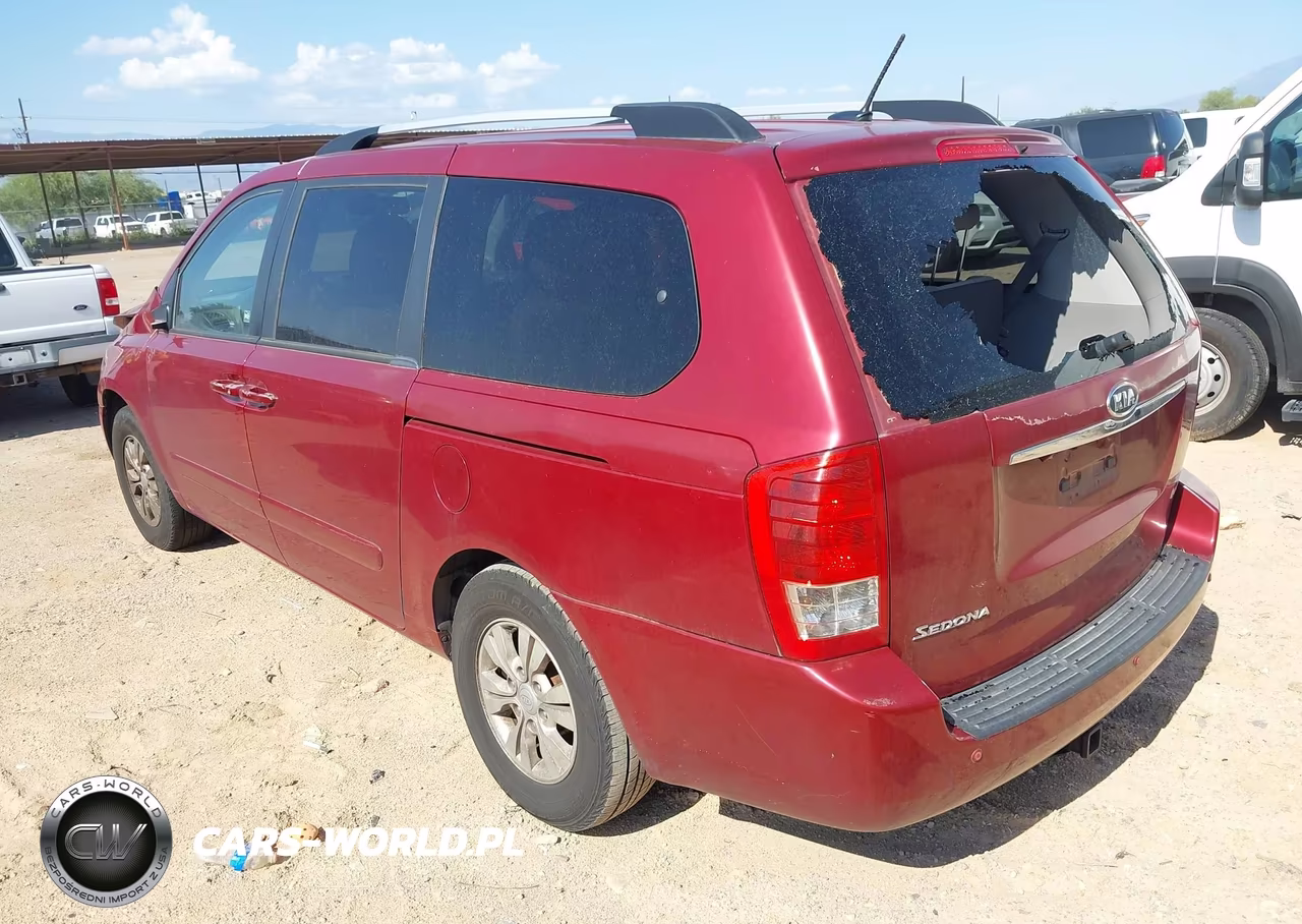 2012 Kia Sedona Lx VIN:KNDMG4C72C6463529 - 3