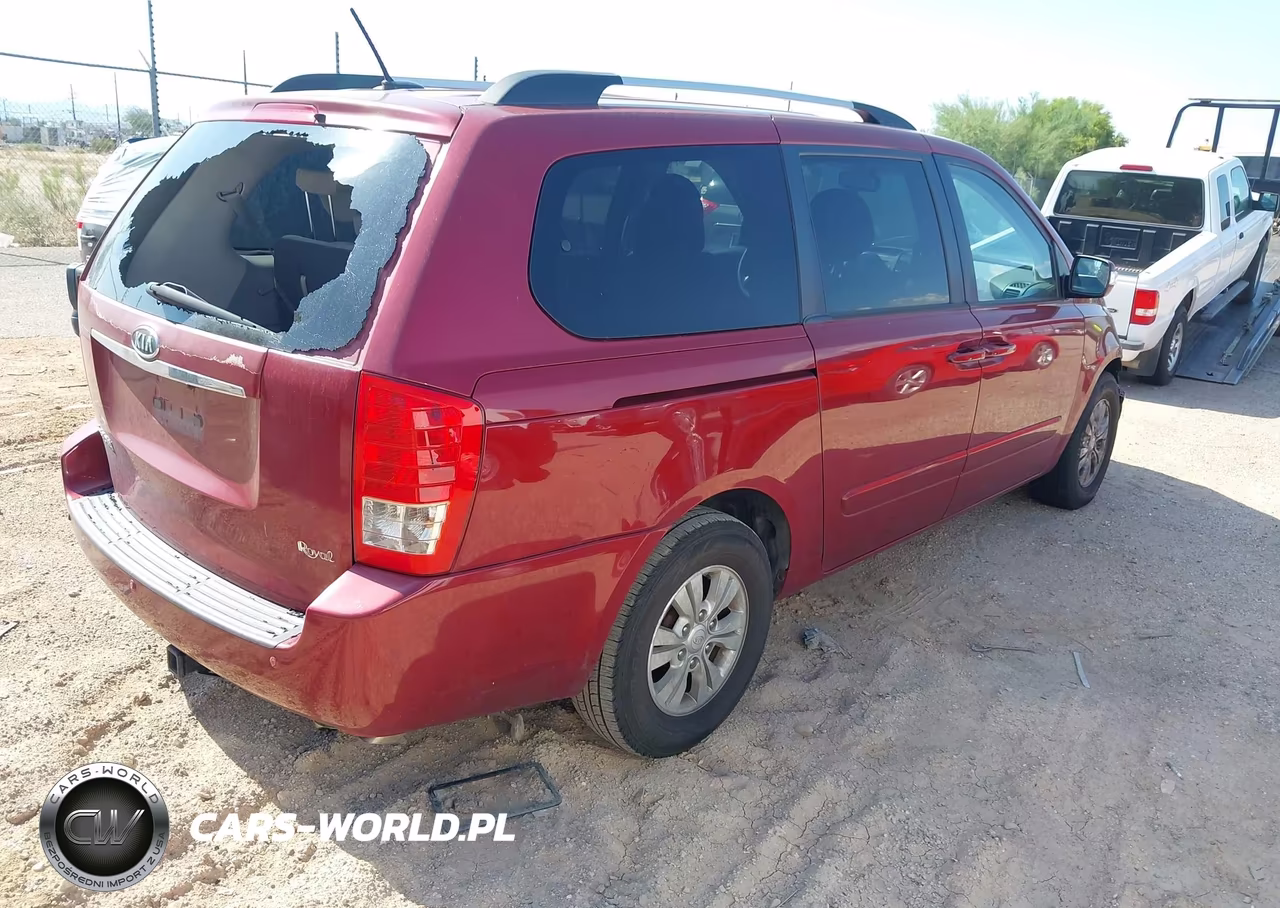 2012 Kia Sedona Lx VIN:KNDMG4C72C6463529 - 4