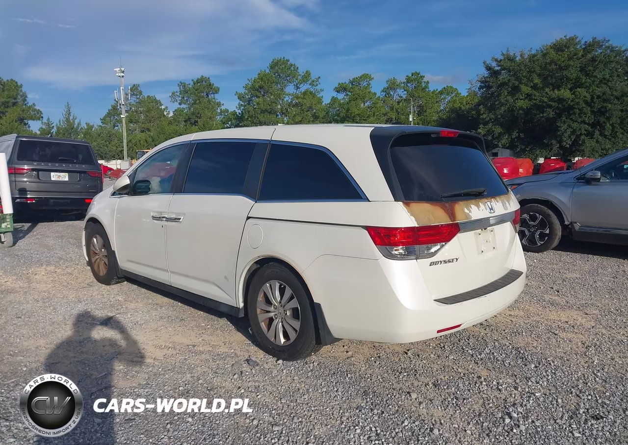 2014 Honda Odyssey Ex-L VIN:5FNRL5H64EB079122 - 3