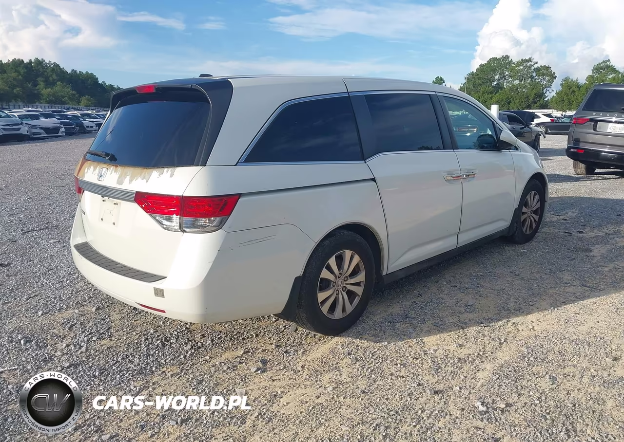 2014 Honda Odyssey Ex-L VIN:5FNRL5H64EB079122 - 4