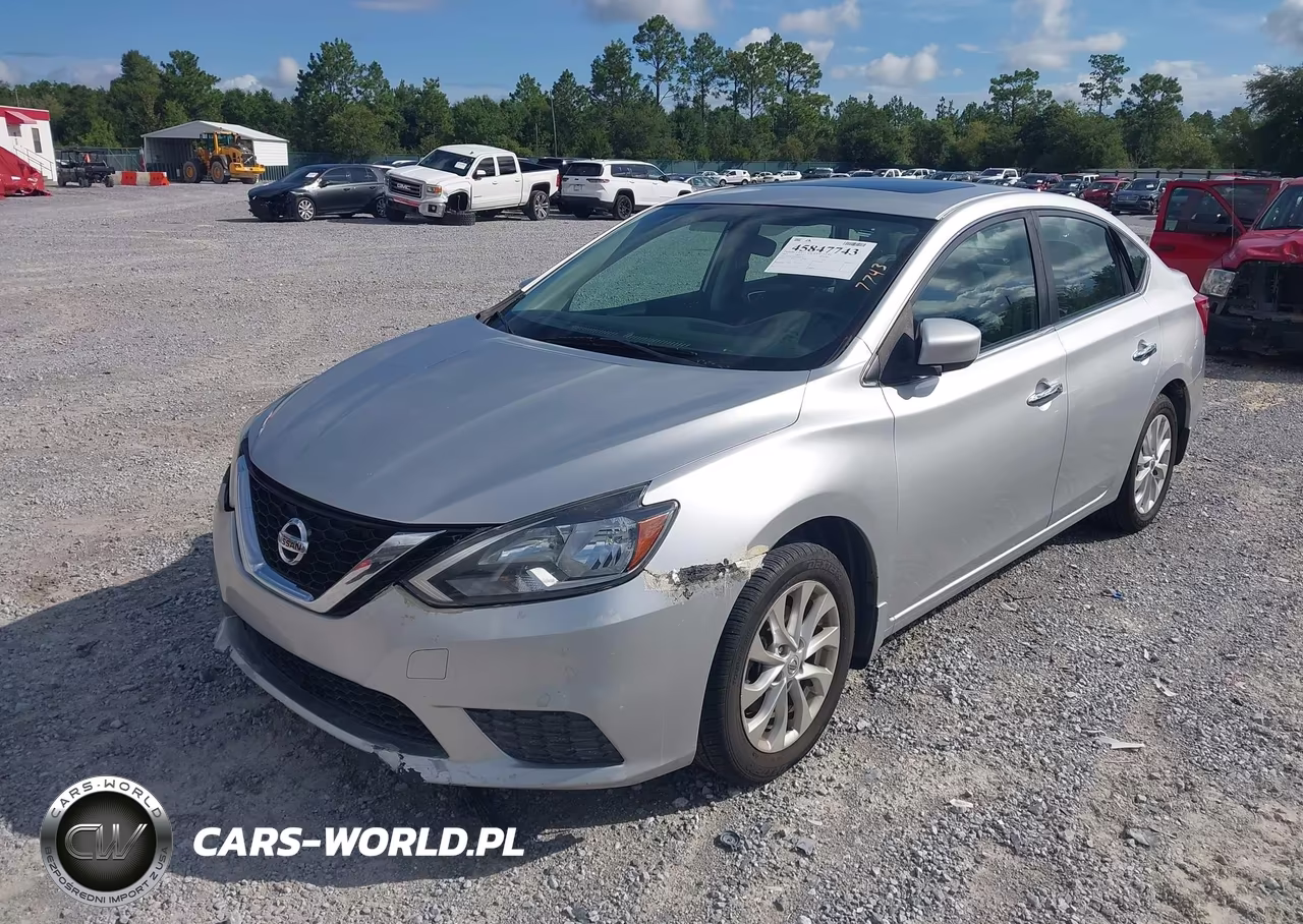 2017 Nissan Sentra Sv VIN:3N1AB7AP9HY243278 - 2