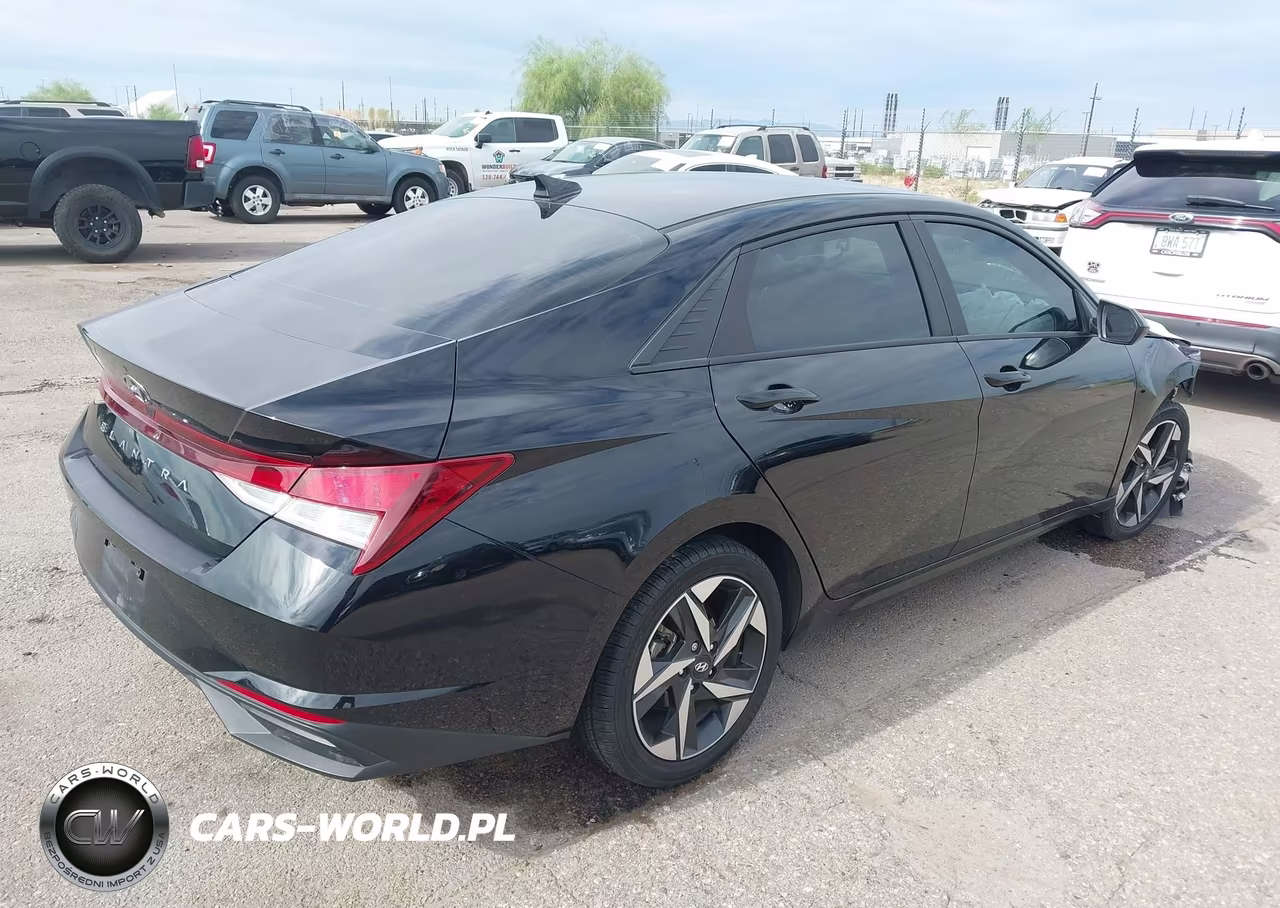 2023 Hyundai Elantra Sel VIN:KMHLS4AG6PU511477 - 4