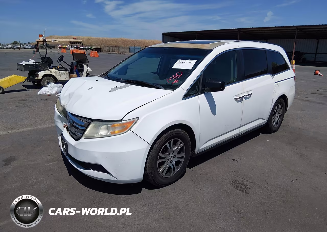 2012 Honda Odyssey Ex-L VIN:5FNRL5H69CB066900 - 2