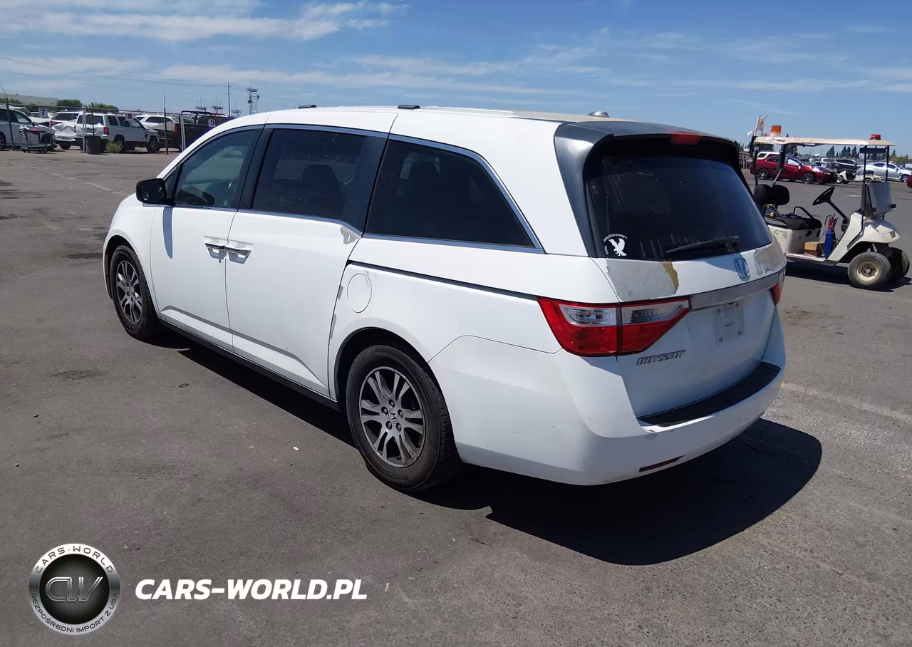 2012 Honda Odyssey Ex-L VIN:5FNRL5H69CB066900 - 3