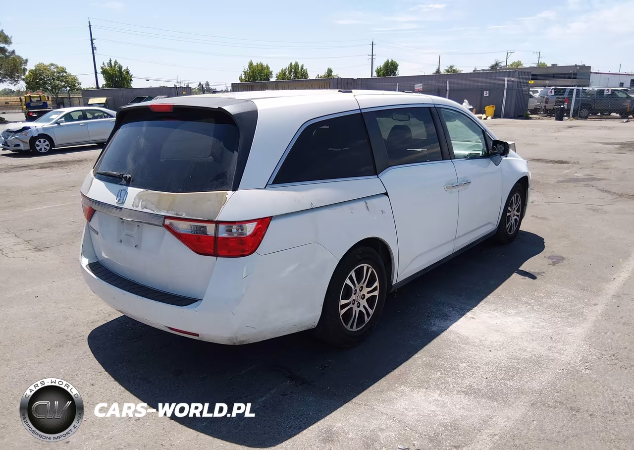 2012 Honda Odyssey Ex-L VIN:5FNRL5H69CB066900 - 4