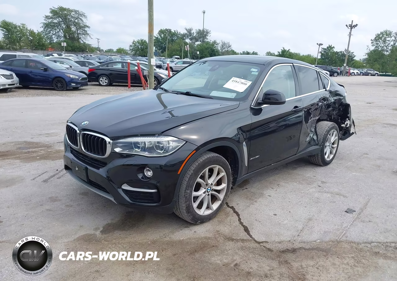 2016 BMW X6 xDrive35I VIN:5UXKU2C59G0N82219 - 2