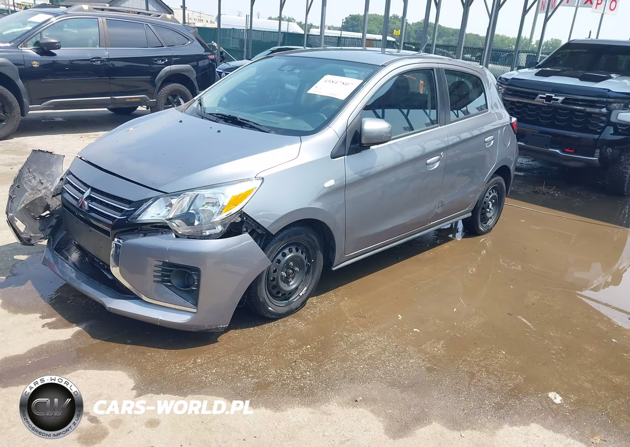 2022 Mitsubishi Mirage Es VIN:ML32AUHJ4NH008706 - 2